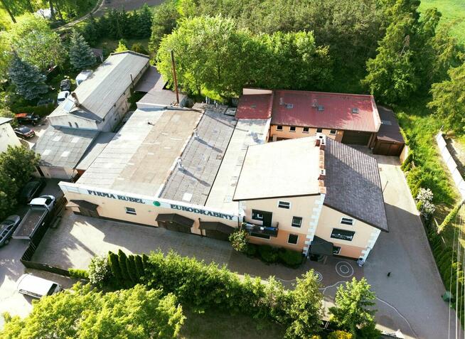 Nieruchomość mieszkalna z halą produkcyjną