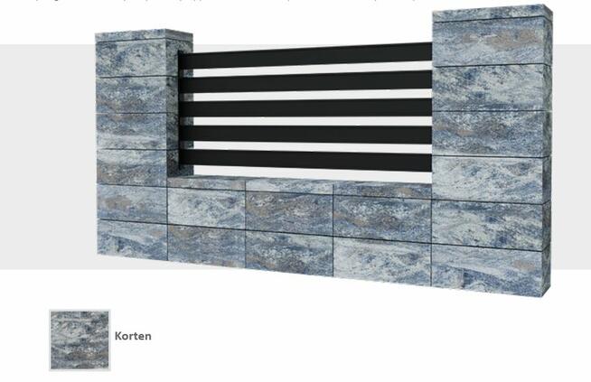 STYROBUD FINI 500x200x200 Bloczek ogrodzeniowy Murek