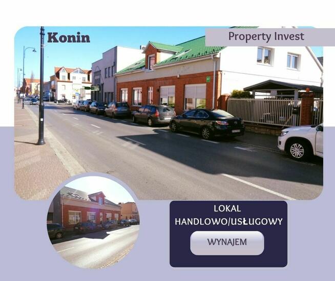 Konin - Wynajmę Lokal Handlowo-Usługowy