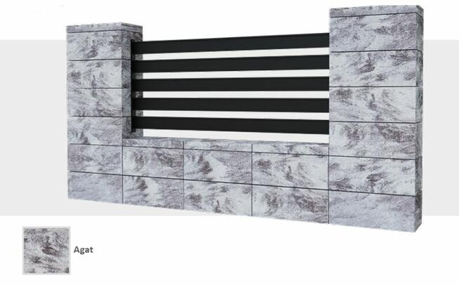 STYROBUD FINI 500x200x200 Bloczek ogrodzeniowy Murek