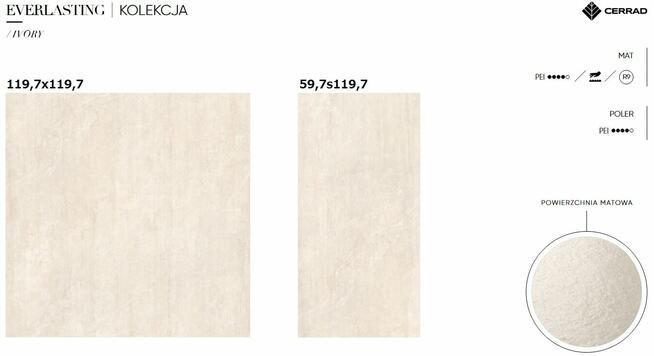 gres 60x120 120x120 everlasting ivory poler-błyszczący cerra