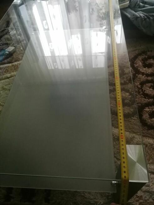 Ława szklana podwójna