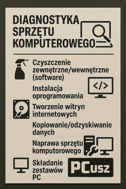 Serwis komputerowy/ Pogotowie komputerowe