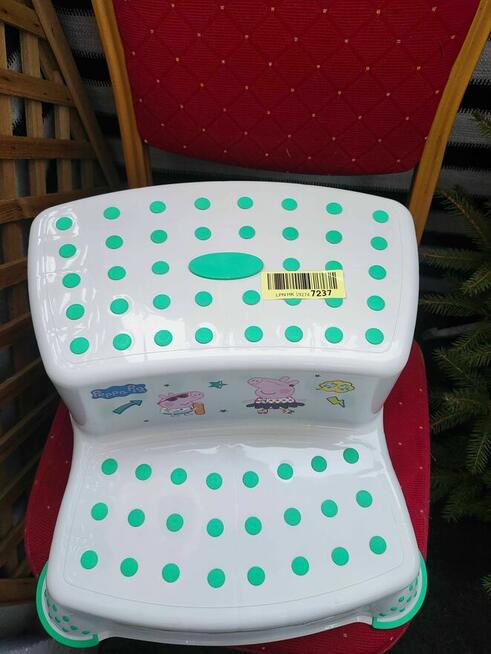 Podest schody przenośne dla Dzieci Dwustopniowy Schodki