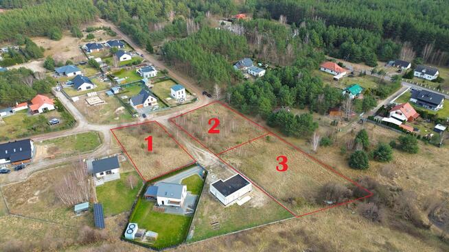 3 działki budowlane Mały Rudnik k. Grudziądza