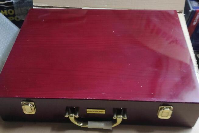 Sztućce satyna 72 el zestaw w kasetce outlet