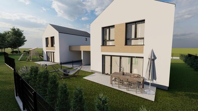 Dom w zabudowie bliźniaczej