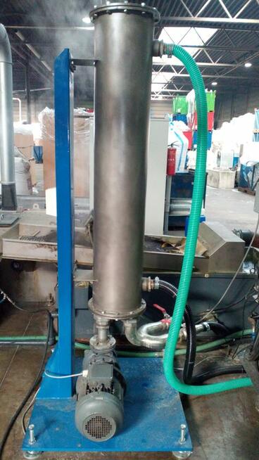 Wymiennik ciepła do recyklingu tworzyw sztucznych