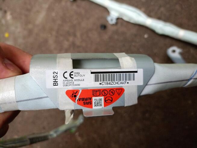 MAZDA 3 BM BN 13 - 18 AIRBAG Kurtyna prawa