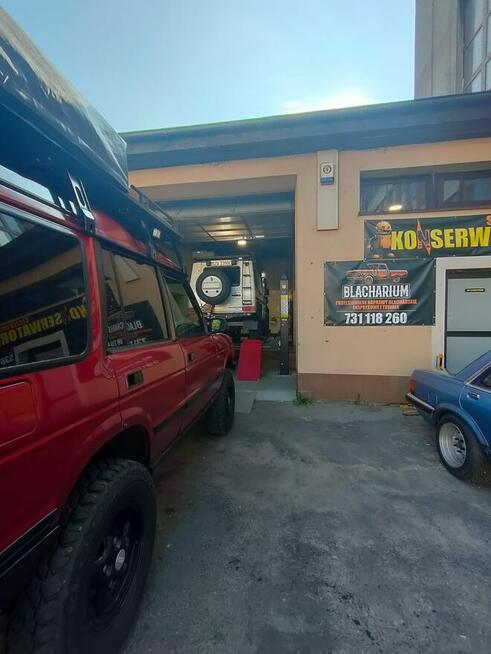 Konserwacja samochodów - naprawy blacharskie