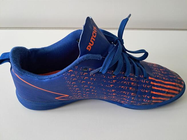 Buty damskie sportowe niebiesko-pomarańczowe „Dutchy”,