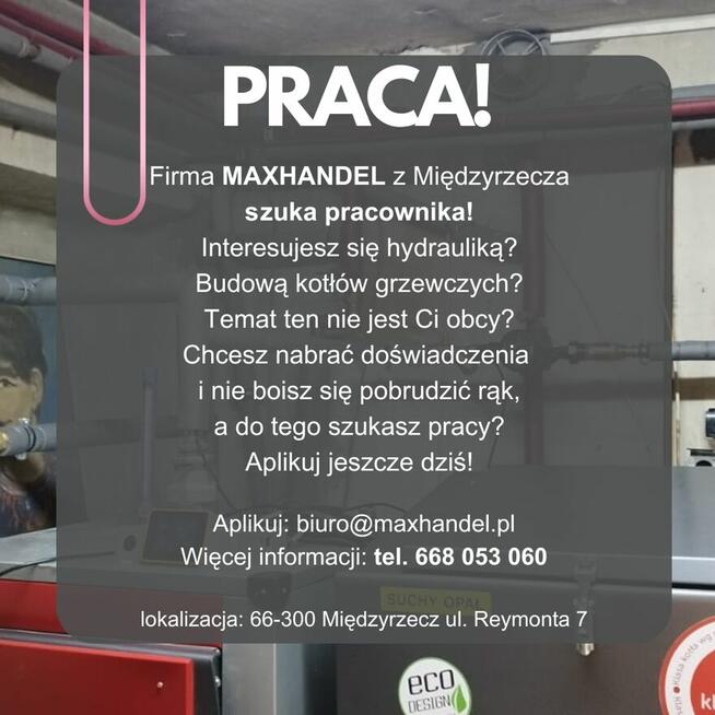 Poszukujemy pracownika