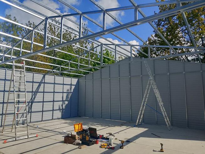 Hala magazyn garaż blaszany warsztat