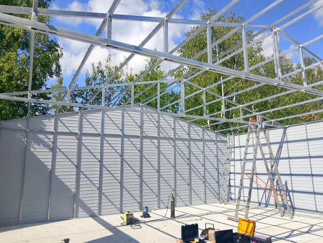 Hala magazyn garaż blaszany warsztat