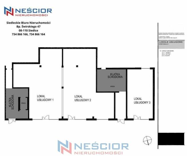 Lokal usługowo-handlowy w centrum Siedlec
