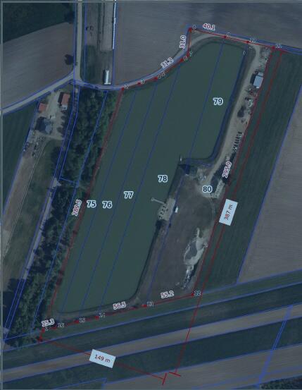 SIELSKA działka 1,6 ha/ STAW 3 ha/ Dom 72 m2