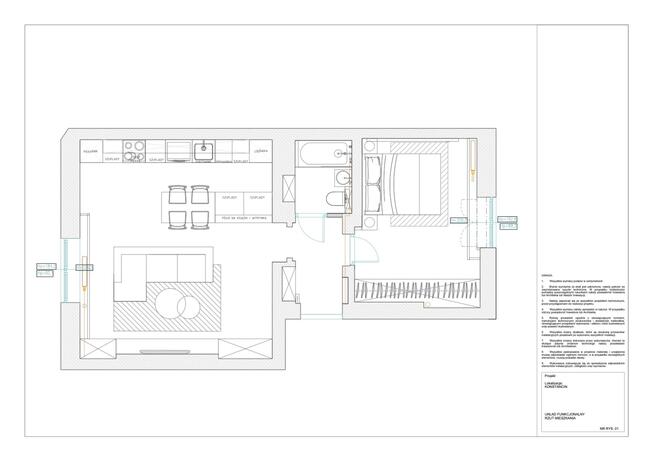 48 m² | 2 pokoje | Konstanicn | Po remoncie