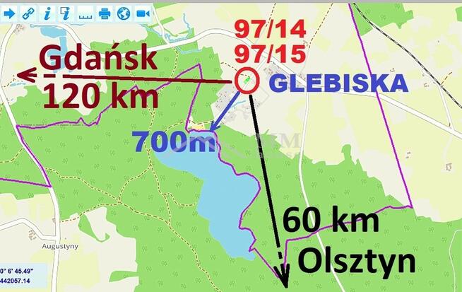 2 działki letniskowe z DOMKIEM i garażem - MEDIA