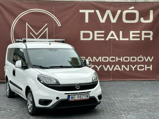 Fiat Doblo 1.6 diesel 105km, Salon PL, Serwis, Iwł, FV23%