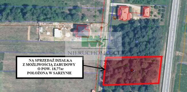 NA SPRZEDAŻ DZIAŁKA W SARZYNIE