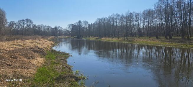 Działka 2000 nad rzeką Wkrą powiecie Płońskim