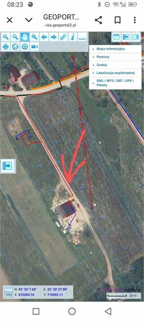 Działka z widokiem na jezioro