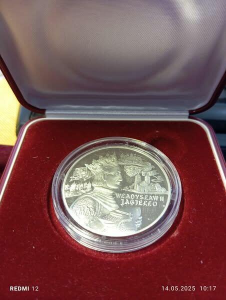 Medal, 600 rocznica bitwy pod Grunwaldem, Ag 999