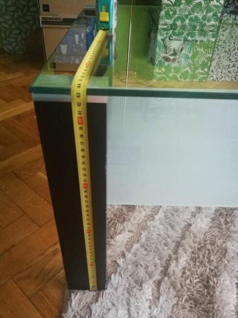 Ława szklana podwójna