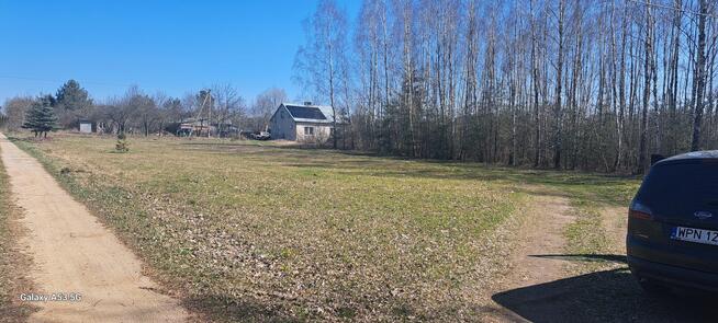 Działka 2000 nad rzeką Wkrą powiecie Płońskim