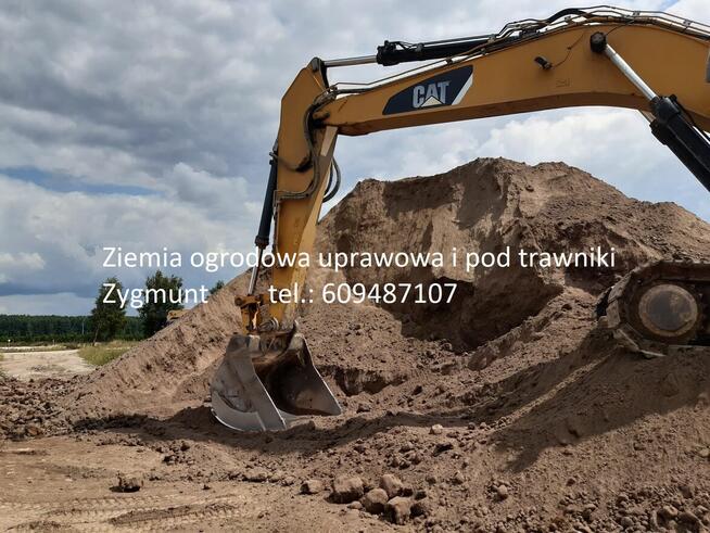 Piasek kopany ,plukany Ziemia ogrodowa
