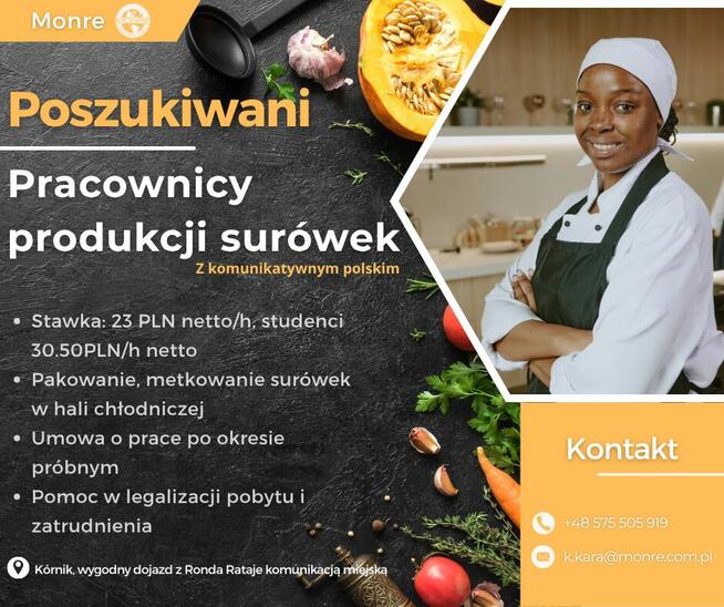 Produkcja surówek Kórnik