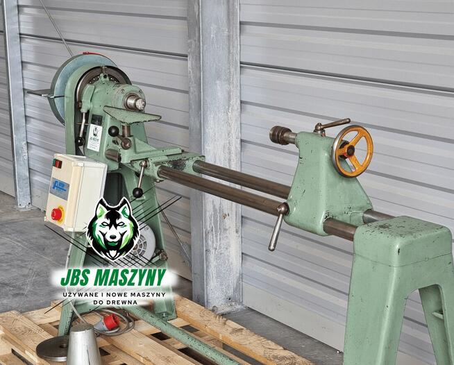 Tokarka do drewna ze szlifierką