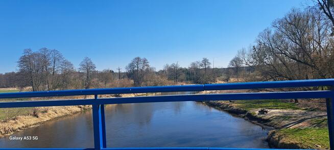 Działka 2000 nad rzeką Wkrą powiecie Płońskim