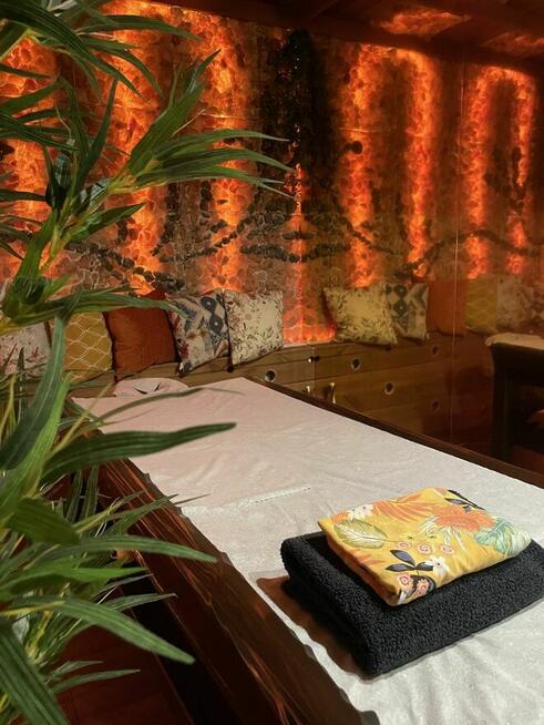 Masaże - Grota Solna - Sauna Fińska