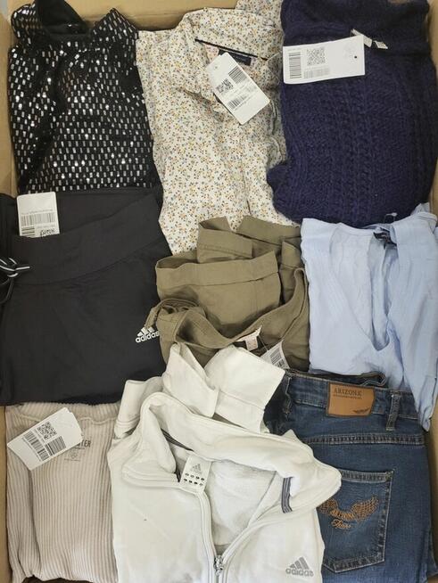 Odzież second hand zara berskha H&M tommy boss Mkors espirit