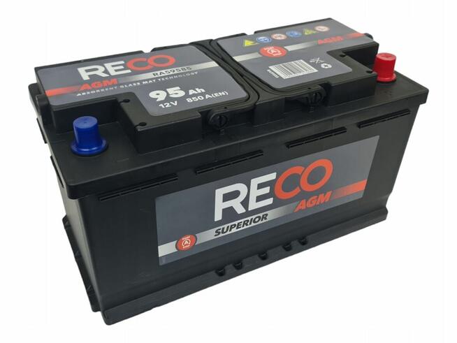 Akumulator Reco 12V / 95Ah / 850A AGM