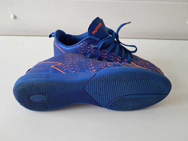 Buty damskie sportowe niebiesko-pomarańczowe „Dutchy”,