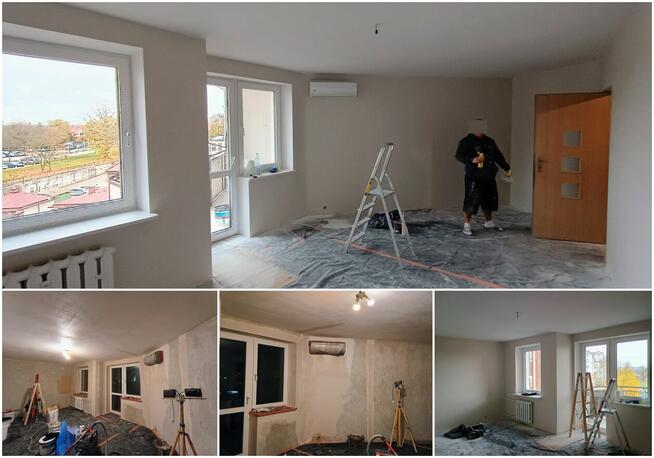 Malowanie Mieszkań 10zł, Gładź 20zł, Malarz, Szpachlarz