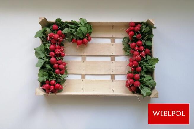 Skrzynki drewniane na rzodkiewki / Łuszczki do rzodkiewki