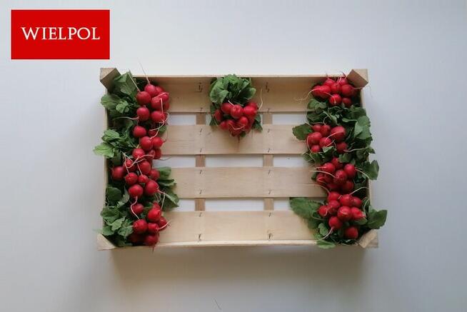 Skrzynki drewniane na rzodkiewki / Łuszczki do rzodkiewki