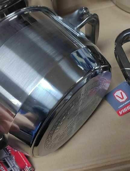 Garnki komplet Vissner Swiss 9 el