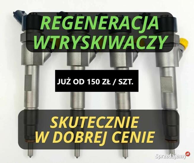 Regeneracja wtryskiwaczy Koszalin dobra cena