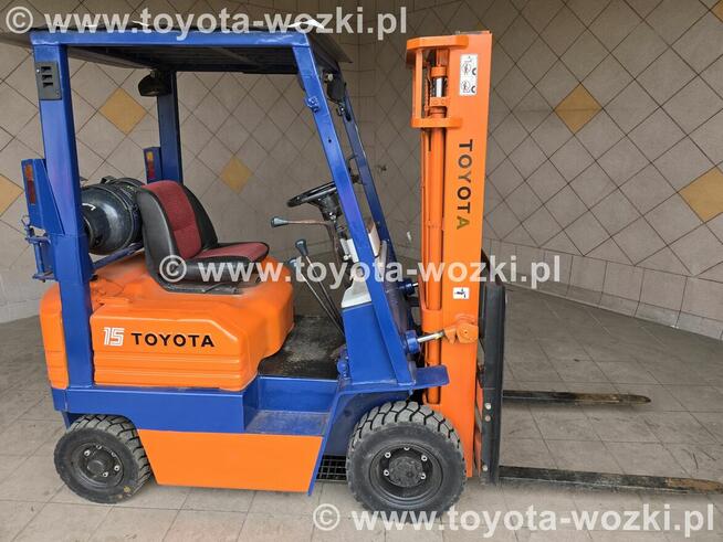 Wózek Widłowy TOYOTA 5FG15 , stan bardzo dobry 5FGF15