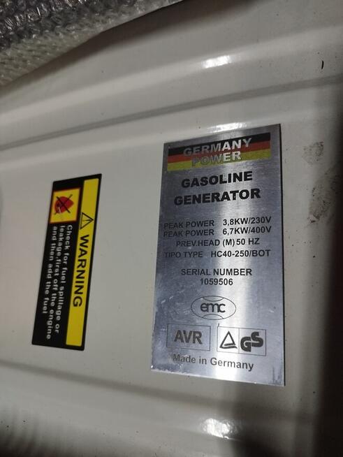 Sprzedam agregat prądotwórczy.