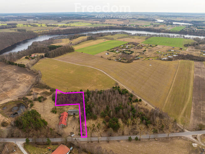 Działka zagrodowa w Sobączu, 3011 m2