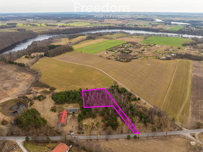 Działka zagrodowa w Sobączu, 3011 m2