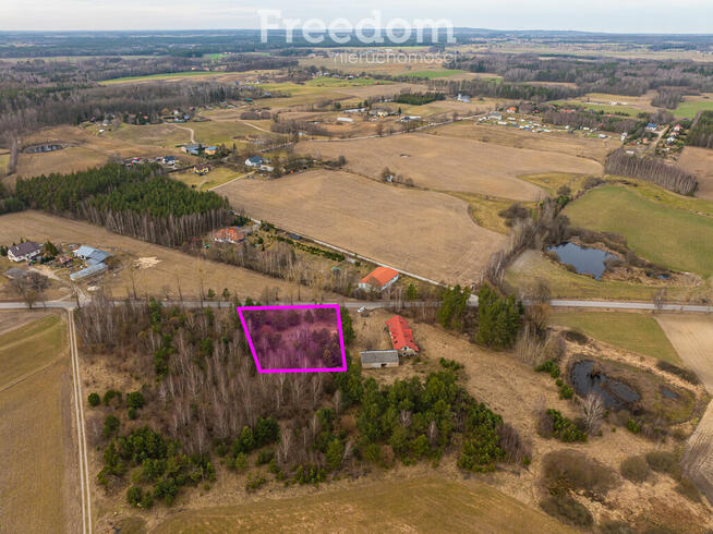 Działka zagrodowa w Sobączu, 3011 m2