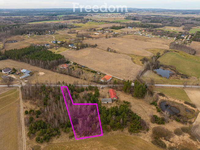 Działka zagrodowa w Sobączu, 3011 m2