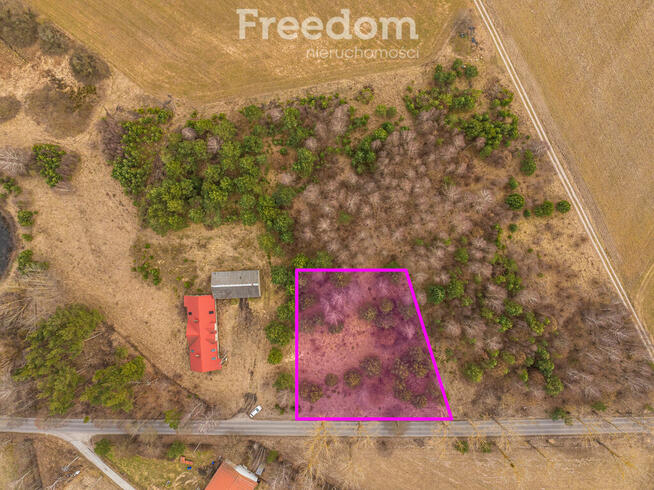 Działka zagrodowa w Sobączu, 3011 m2
