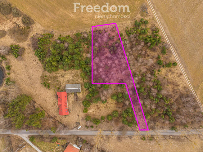 Działka zagrodowa w Sobączu, 3011 m2